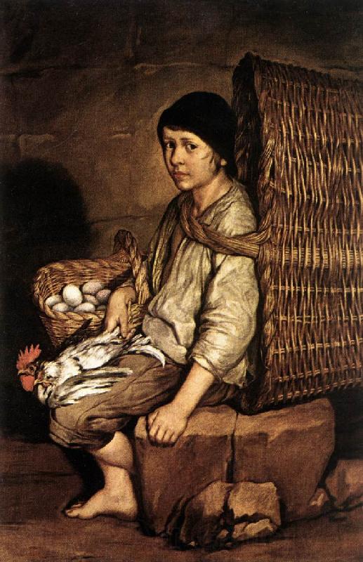 CERUTI, Giacomo Boy with a Basket Germany oil painting art